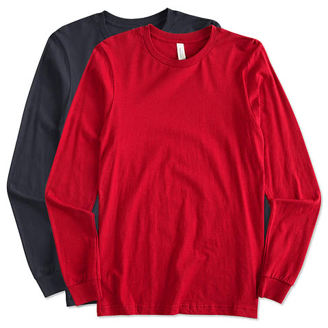 Canada - Bella + Canvas Long Sleeve Jersey T-shirt