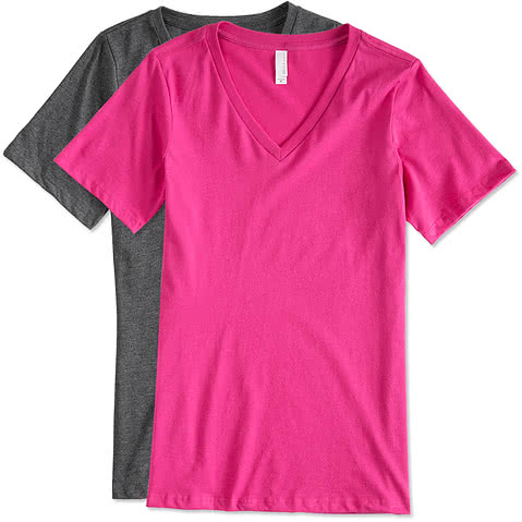 Canada - Bella + Canvas Women's V-Neck T-shirt
