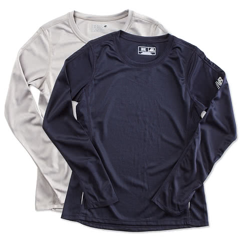 New Balance Ladies Tempo Long Sleeve Performance Shirt