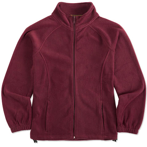 Harriton Women's Full Zip Fleece Jacket