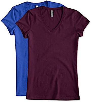 Canada - Bella + Canvas Women's Slim Fit Jersey V-Neck T-shirt