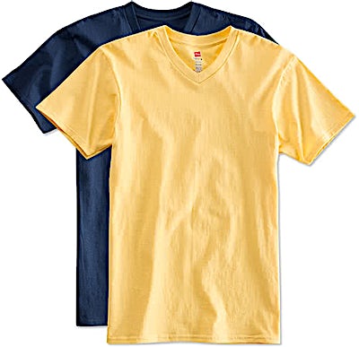 Hanes Perfect-T Short Sleeve V-Neck T-shirt
