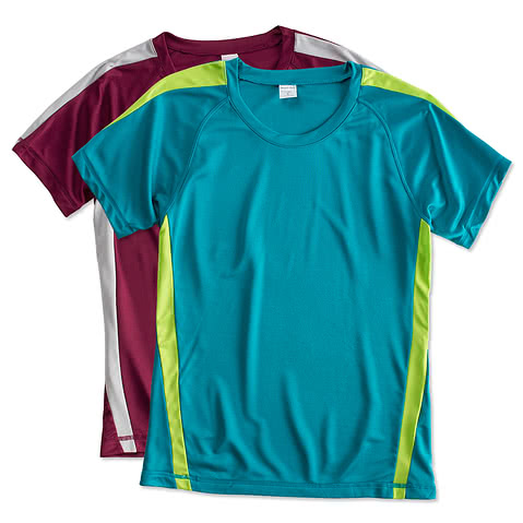 Sport-Tek Ladies Competitor Colorblock Performance Shirt