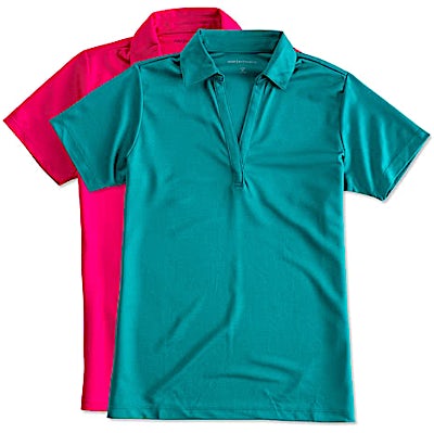 Port Authority Women's Silk Touch Performance Polo - Printed