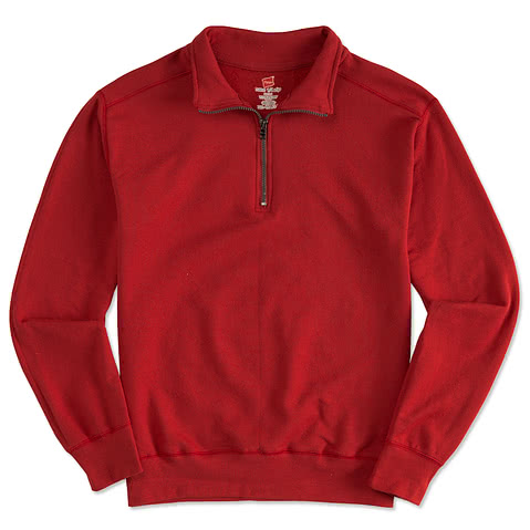 Hanes Nano Quarter Zip Sweatshirt