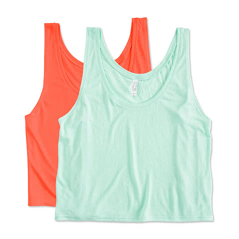 Bella + Canvas Women's Flowy Crop Tank