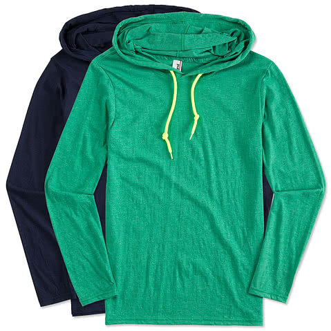 Gildan Hooded Long Sleeve T-shirt