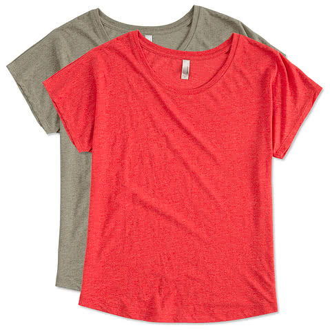 Next Level Women's Tri-Blend Dolman T-shirt