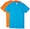 American Apparel USA-Made Neon V-Neck T-shirt
