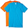 American Apparel USA-Made Neon V-Neck T-shirt