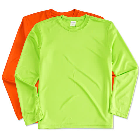 Sport-Tek Youth Competitor Long Sleeve Performance Shirt