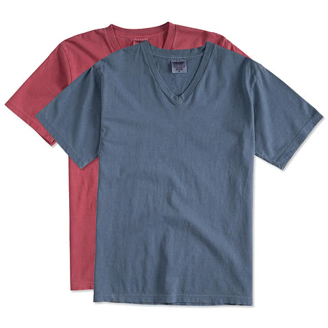 Comfort Colors 100% Cotton V-Neck T-shirt