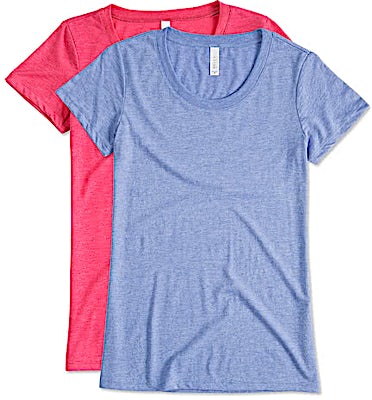 Bella + Canvas Women's Slim Fit Tri-Blend T-shirt