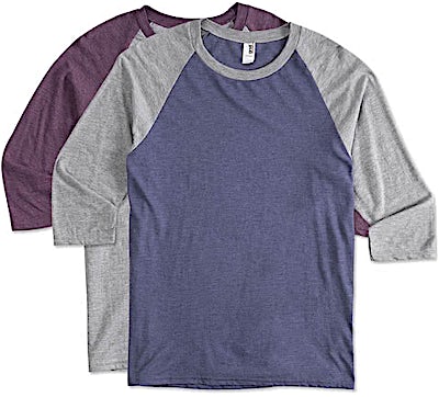 Anvil Tri-Blend Raglan T-shirt