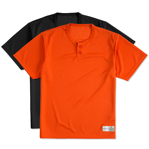 Sport-Tek Tough Mesh Baseball Henley