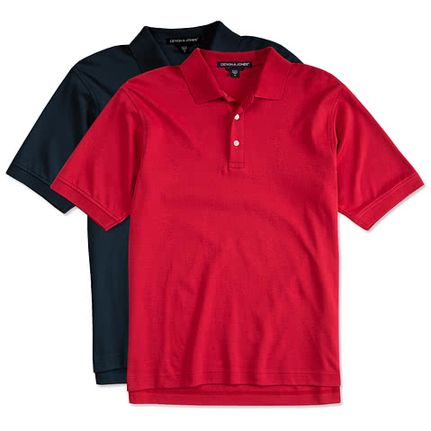Devon & Jones Pima Interlock Polo