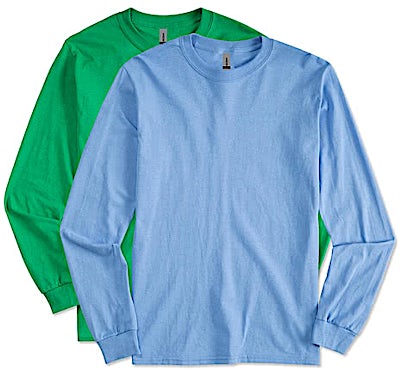 Gildan 100% Cotton Long Sleeve T-shirt