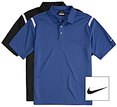 Nike Dri-FIT Shoulder Stripe Performance Polo