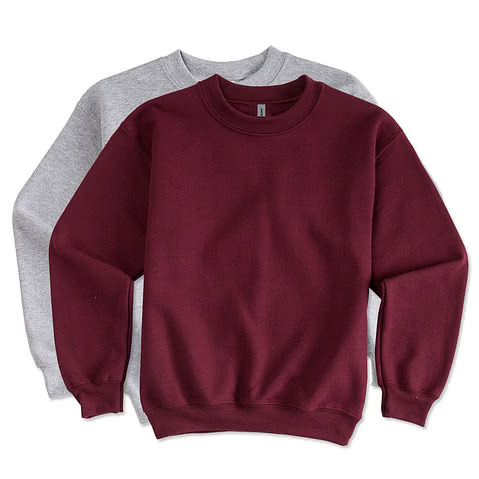 Canada - Gildan Youth Midweight 50/50 Crewneck Sweatshirt