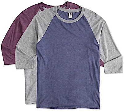 Canada - Anvil Tri-Blend Raglan T-shirt