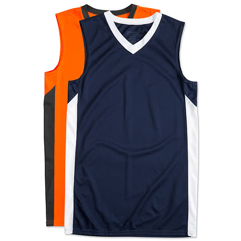 Augusta Colorblock Basketball Jersey