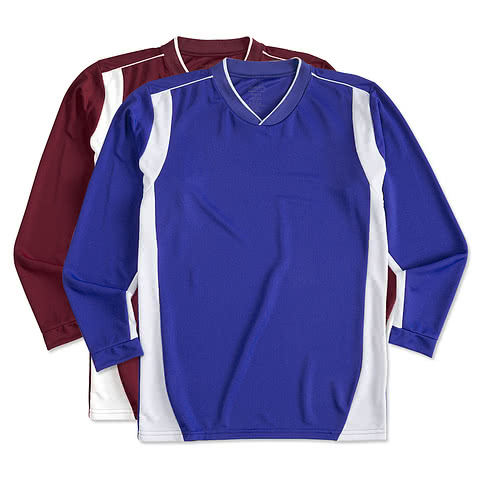 Augusta Contrast V-Neck Basketball Shooting Shirt