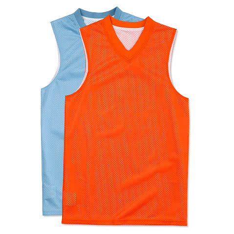 Teamwork Youth Fadeaway Reversible Mesh Basketball Jersey