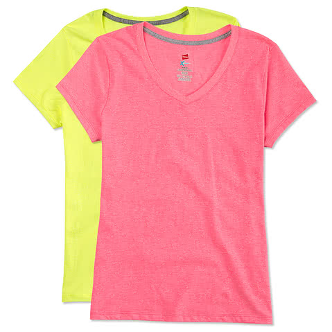Hanes Women's X-Temp Short Sleeve V-Neck T-shirt