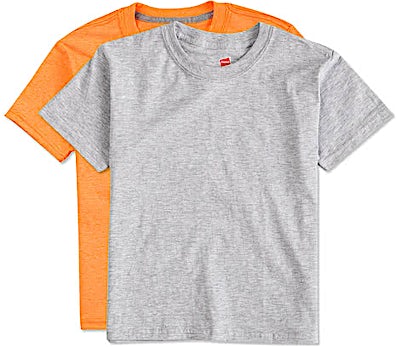 Hanes Youth X-Temp Crewneck Short Sleeve T-shirt
