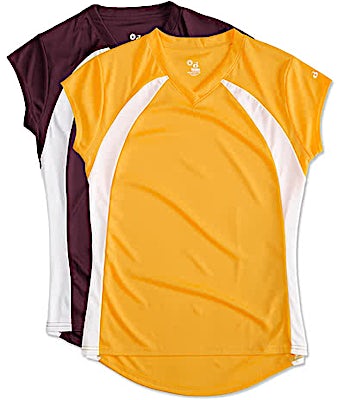 Badger Women's Colorblock Volleyball Jersey