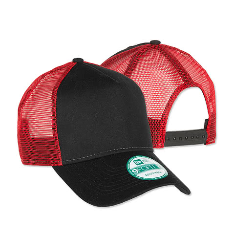 New Era 9FORTY Snapback Trucker Hat - Embroidered