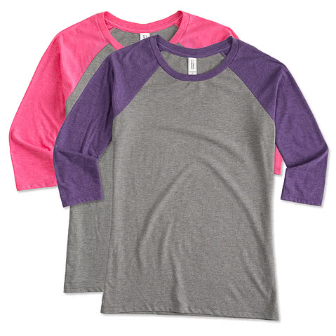 District Women's Tri-Blend Raglan T-shirt