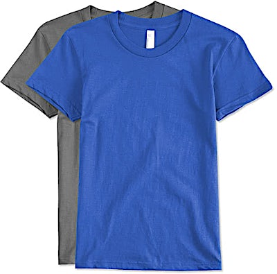American Apparel USA-Made Juniors Jersey T-shirt