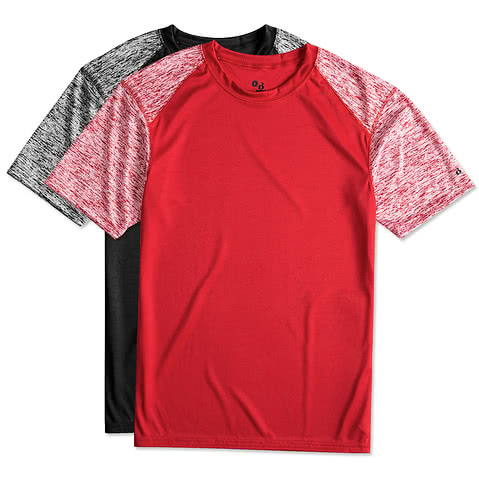 Badger Heather Sleeve Performance Shirt