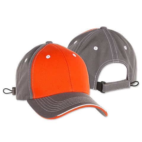 Sportsman Tri-Color Contrast Stitched Hat