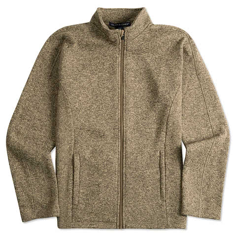 Devon & Jones Full Zip Sweater Fleece Jacket