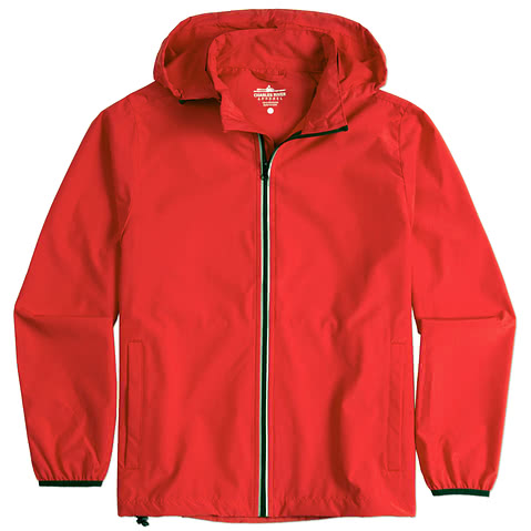 Charles River Pack-N-Go Hooded Packable Full Zip Jacket