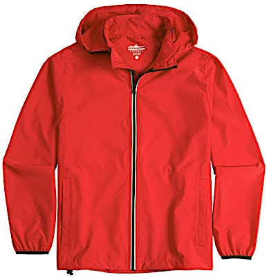 Charles River Pack-N-Go Hooded Packable Full Zip Jacket