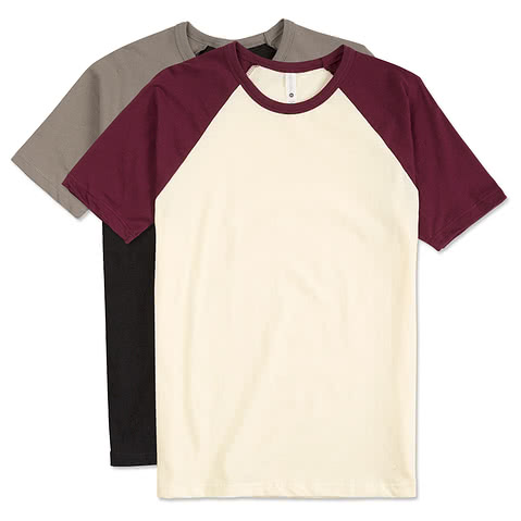 Next Level Short Sleeve Raglan T-shirt