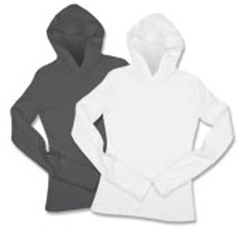 American Apparel Juniors Long Sleeve Hoodie