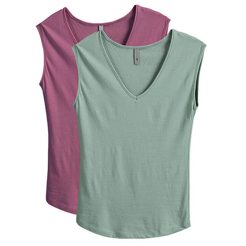 Next Level Women's Slim Fit Festival V-Neck Tank
