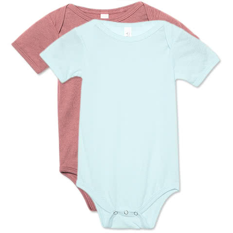 Bella + Canvas Tri-Blend Baby Bodysuit