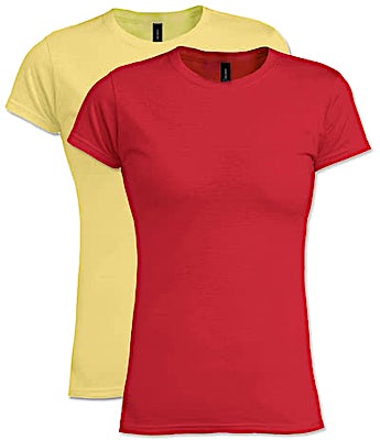 Gildan Women's Slim Fit Softstyle Jersey T-shirt