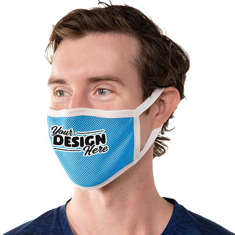 Customized Triple‑ply Fitted Performance Face Mask