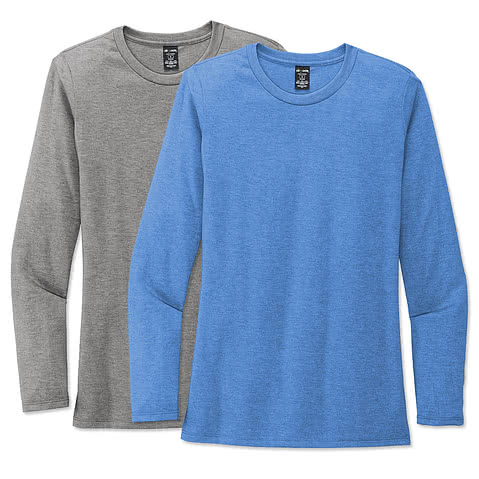 Allmade Women's Tri-Blend Long Sleeve T-shirt