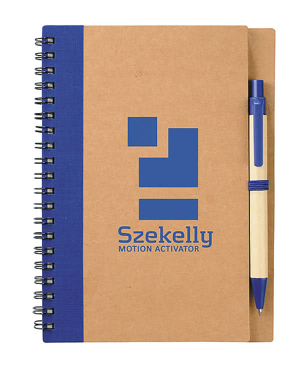 Eco Spiral Notebook with Pen